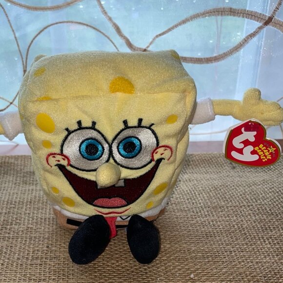 Sponge Bob Beanie Baby - Picture 2 of 7
